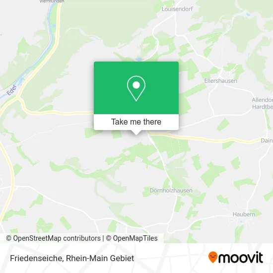 Карта Friedenseiche