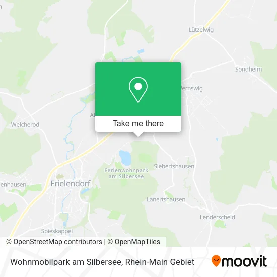 Карта Wohnmobilpark am Silbersee