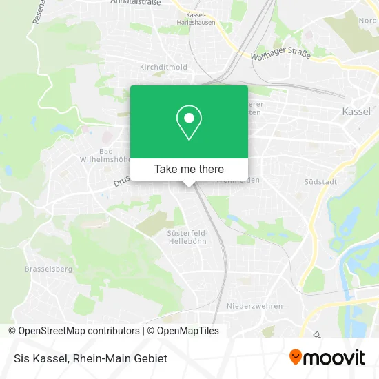 Карта Sis Kassel