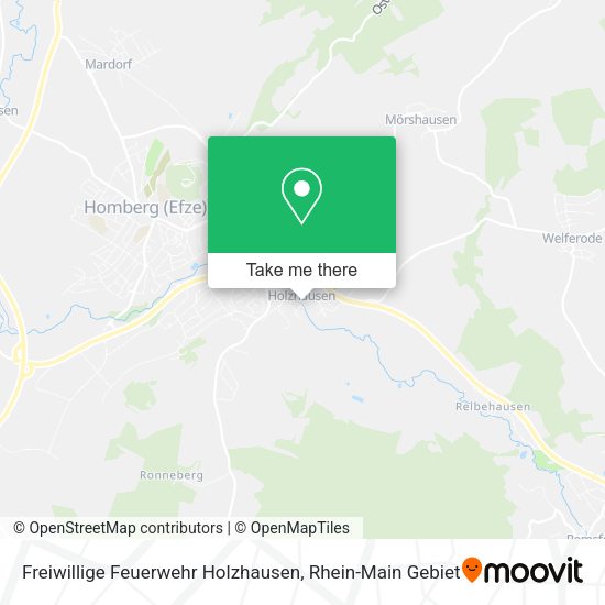 Карта Freiwillige Feuerwehr Holzhausen