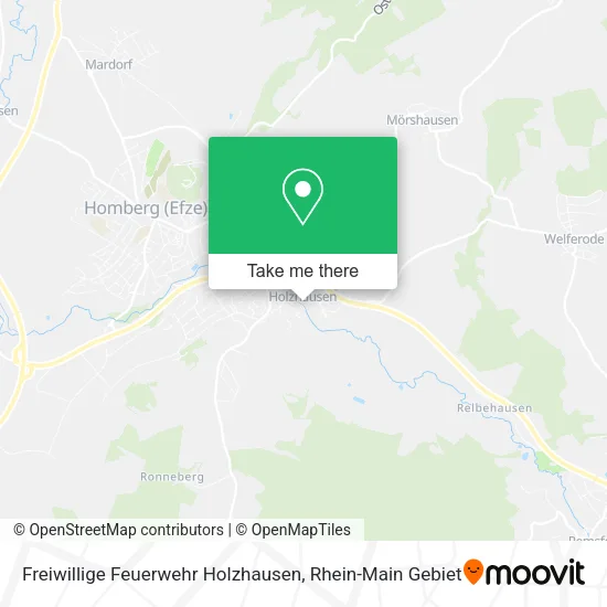 Карта Freiwillige Feuerwehr Holzhausen