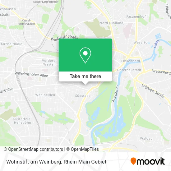 Карта Wohnstift am Weinberg
