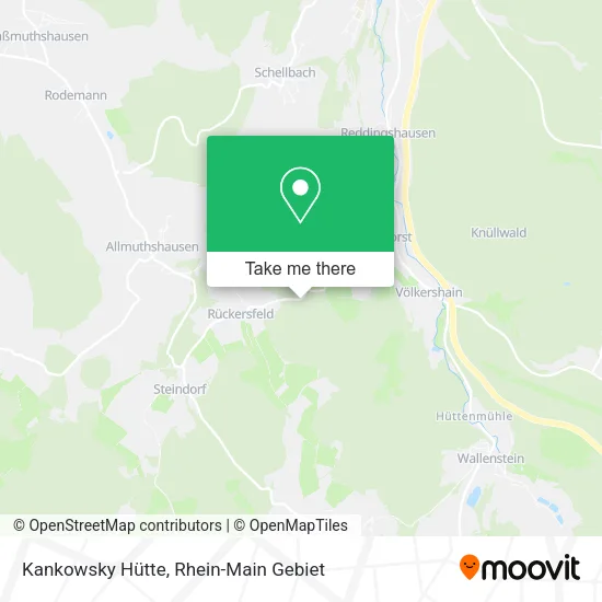 Карта Kankowsky Hütte