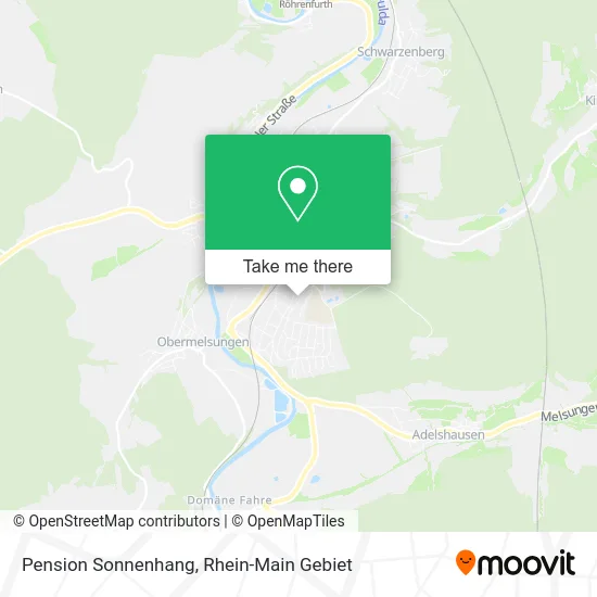 Карта Pension Sonnenhang