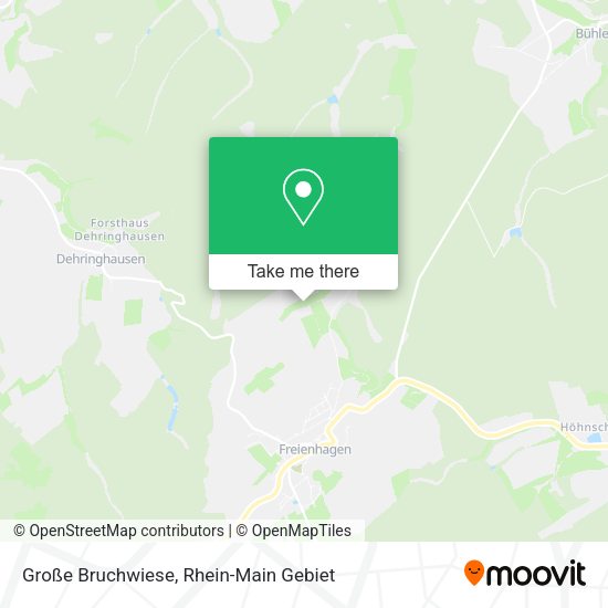 Карта Große Bruchwiese