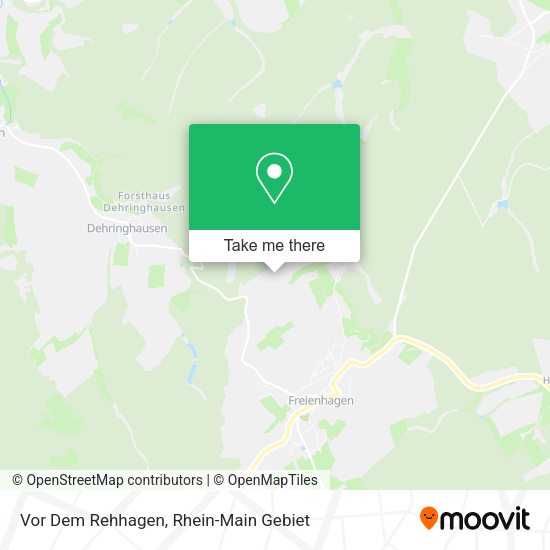 Карта Vor Dem Rehhagen