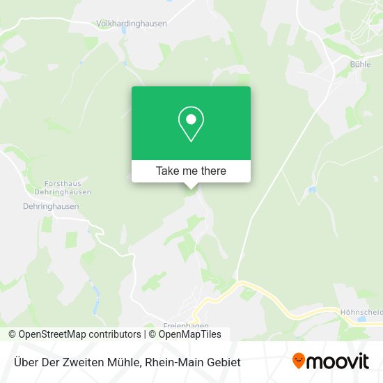 Карта Über Der Zweiten Mühle
