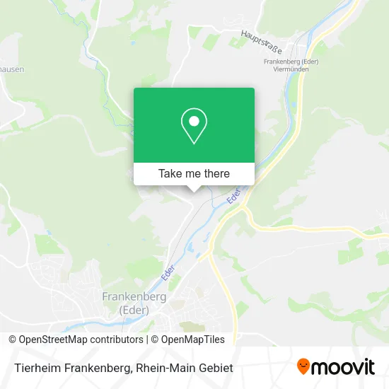 Карта Tierheim Frankenberg