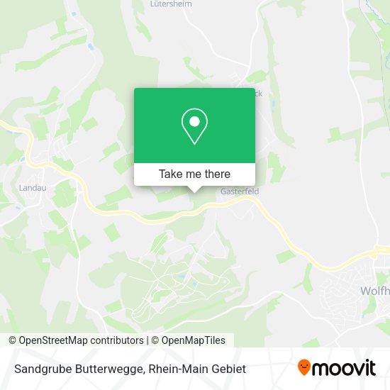 Карта Sandgrube Butterwegge