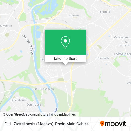 Карта DHL Zustellbasis (Mechzb)