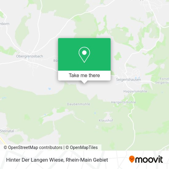 Карта Hinter Der Langen Wiese