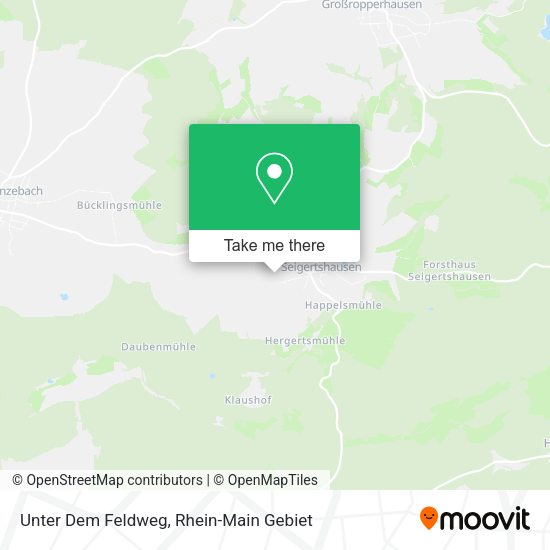Карта Unter Dem Feldweg