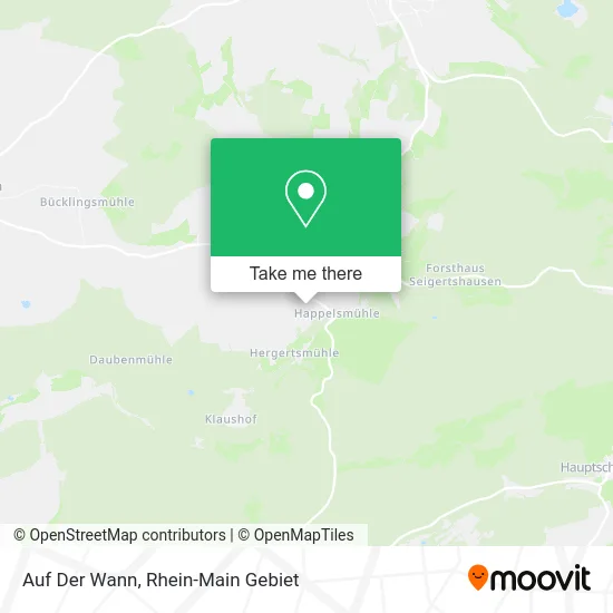 Карта Auf Der Wann