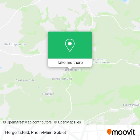 Карта Hergertsfeld