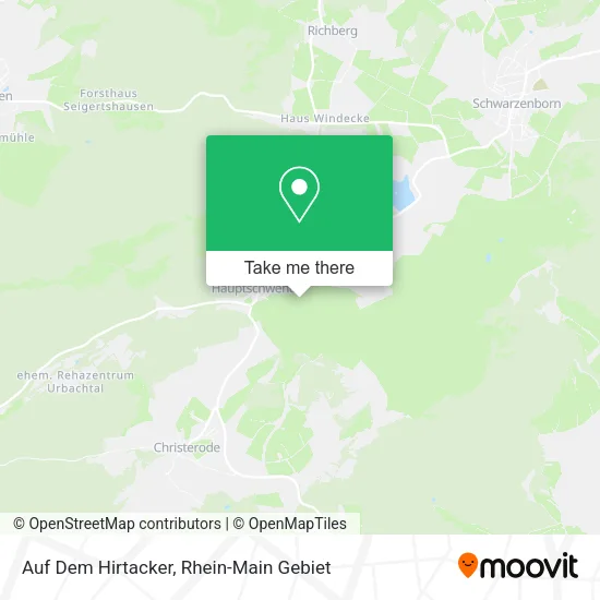 Карта Auf Dem Hirtacker