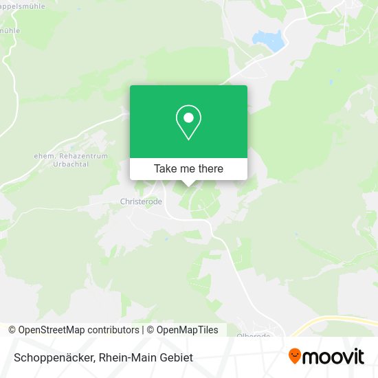 Карта Schoppenäcker