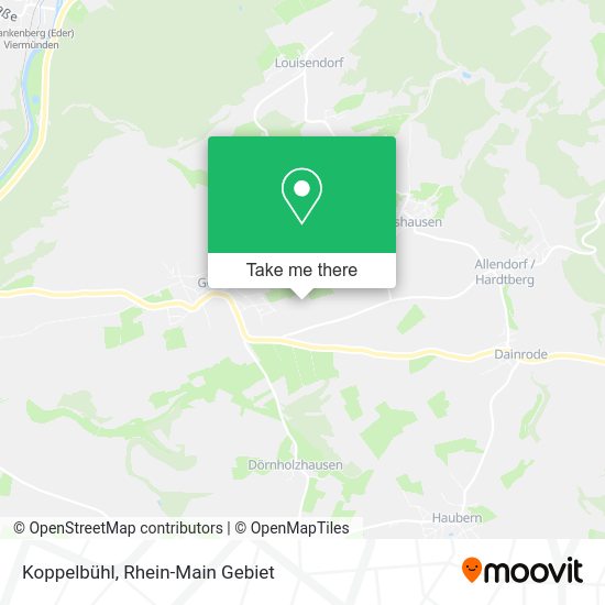 Карта Koppelbühl