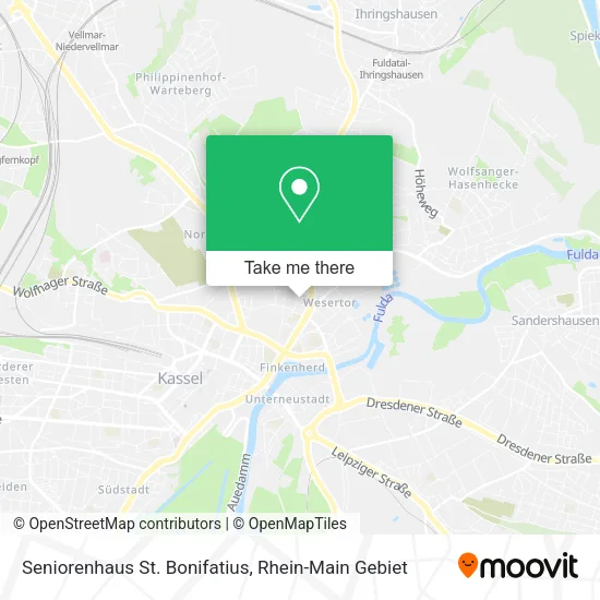 Карта Seniorenhaus St. Bonifatius