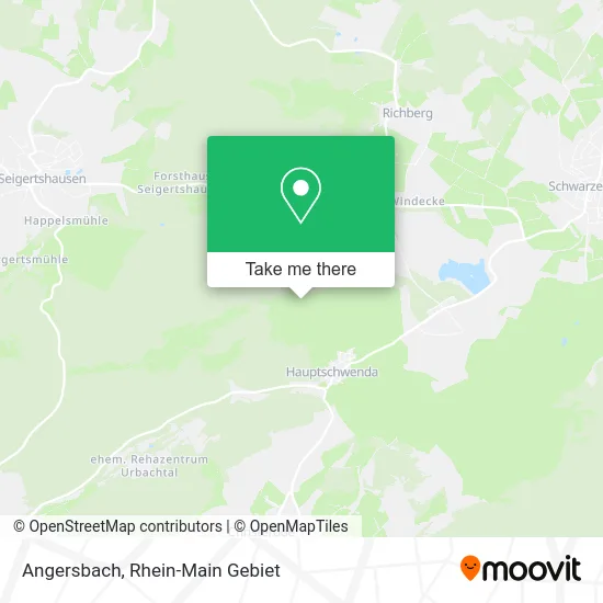 Angersbach map