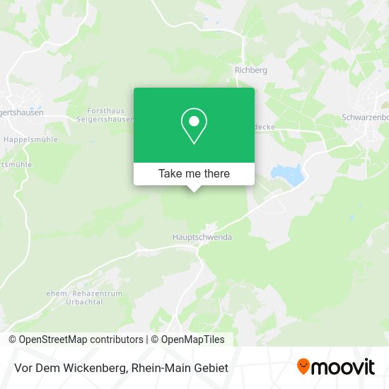 Карта Vor Dem Wickenberg