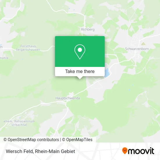 Карта Wersch Feld