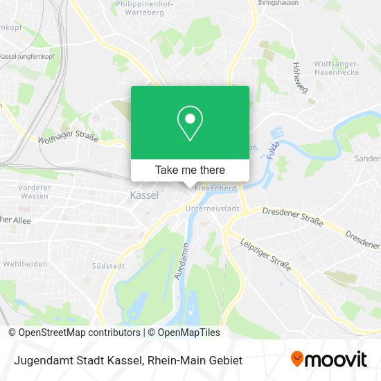 Карта Jugendamt Stadt Kassel