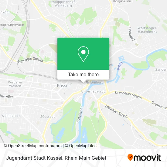 Карта Jugendamt Stadt Kassel