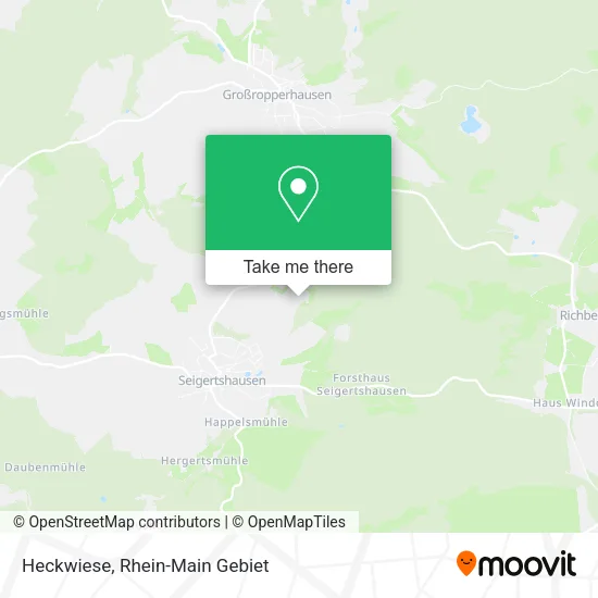 Карта Heckwiese