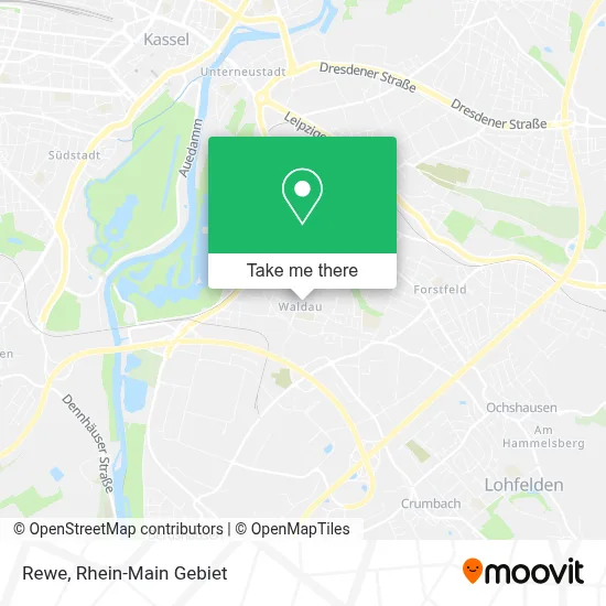 Rewe map