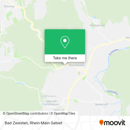 Карта Bad Zwesten