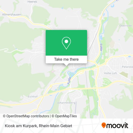 Карта Kiosk am Kurpark