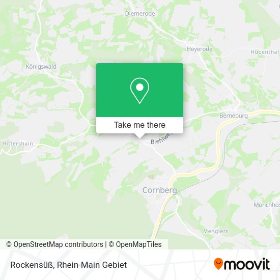 Карта Rockensüß