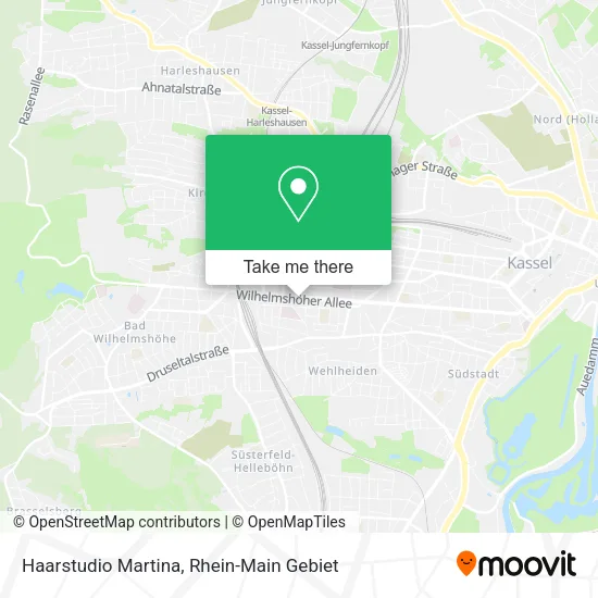 Haarstudio Martina map