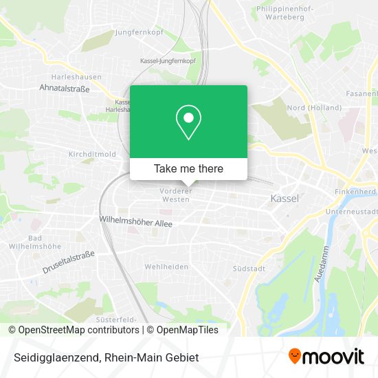 Карта Seidigglaenzend