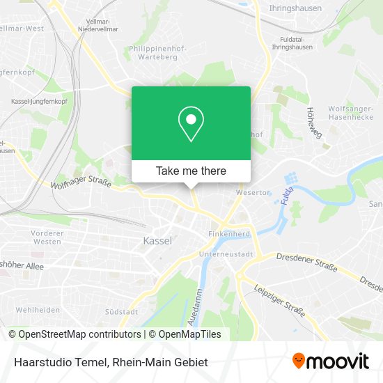 Карта Haarstudio Temel