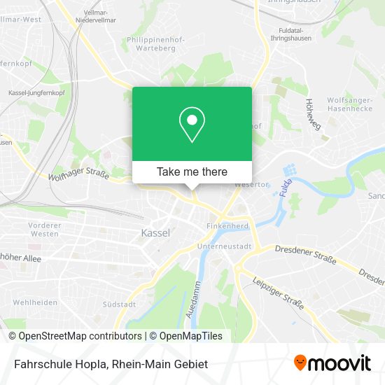 Карта Fahrschule Hopla