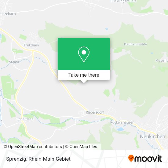 Карта Sprenzig