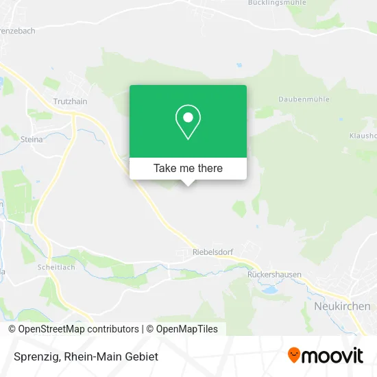 Карта Sprenzig