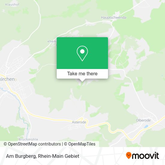 Am Burgberg map
