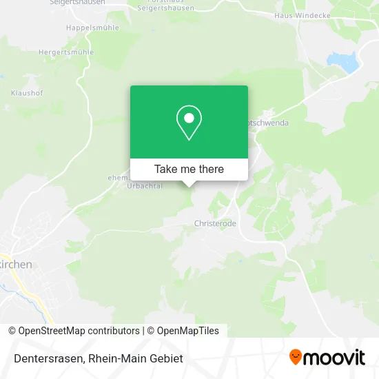 Карта Dentersrasen