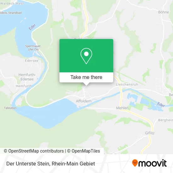 Der Unterste Stein map