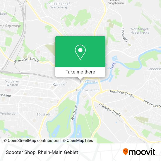 Карта Scooter Shop