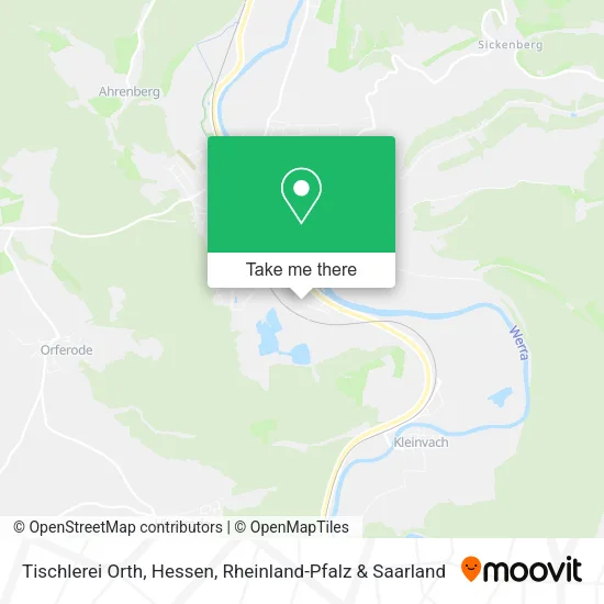 Карта Tischlerei Orth