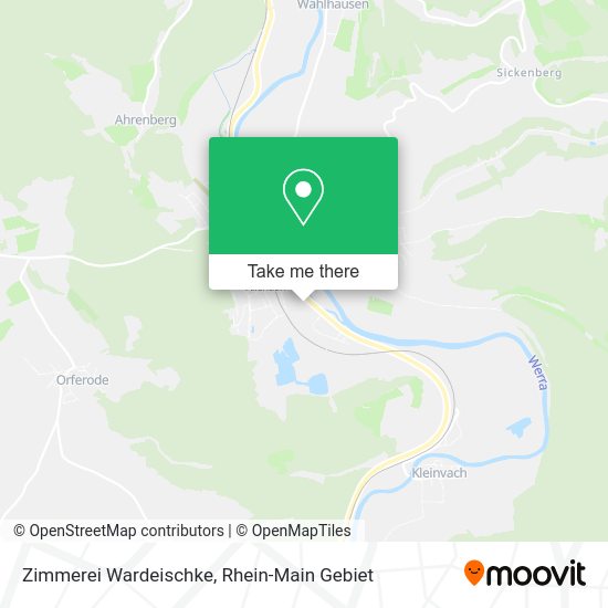 Карта Zimmerei Wardeischke