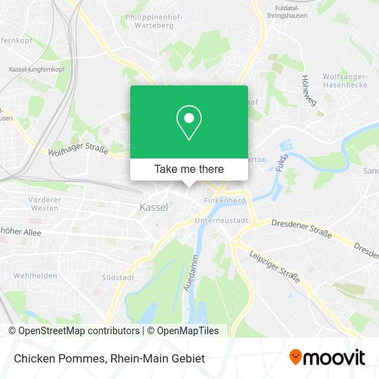 Карта Chicken Pommes