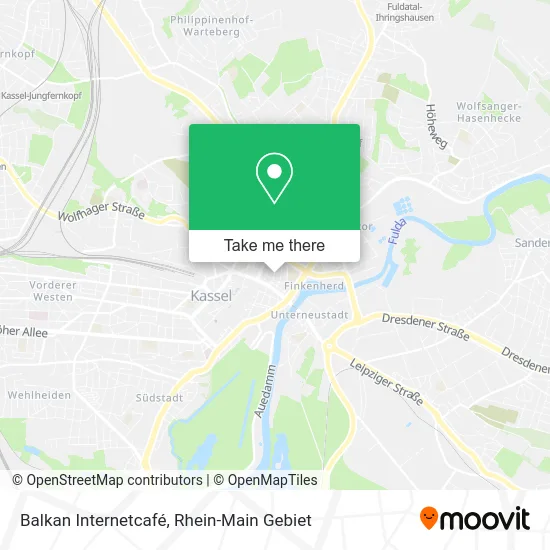 Карта Balkan Internetcafé