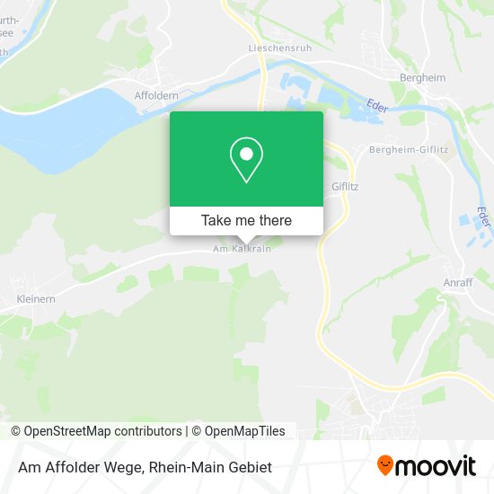 Карта Am Affolder Wege