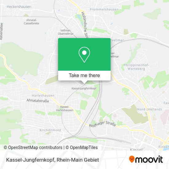 Карта Kassel-Jungfernkopf