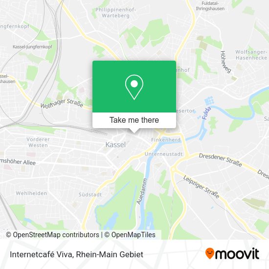 Карта Internetcafé Viva