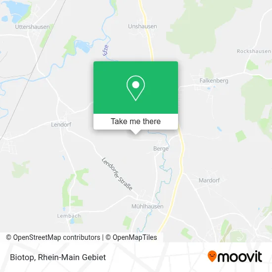 Biotop map
